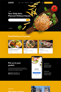 Hosting Company Layout Preview